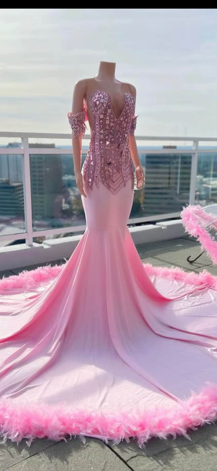 RMB Golden Siren Couture Gown