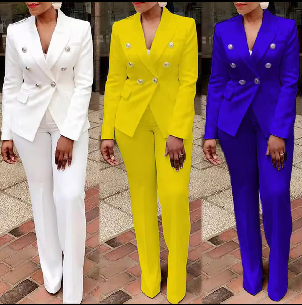 Modern Luxe Two-Piece Power Suit