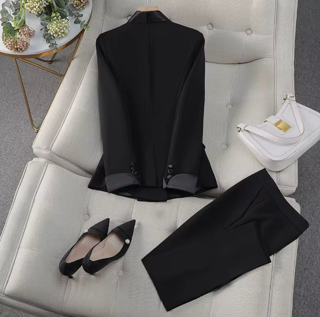 Modern Luxe Two-Piece Power Suit