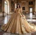 RMB Golden Empress Ball Gown