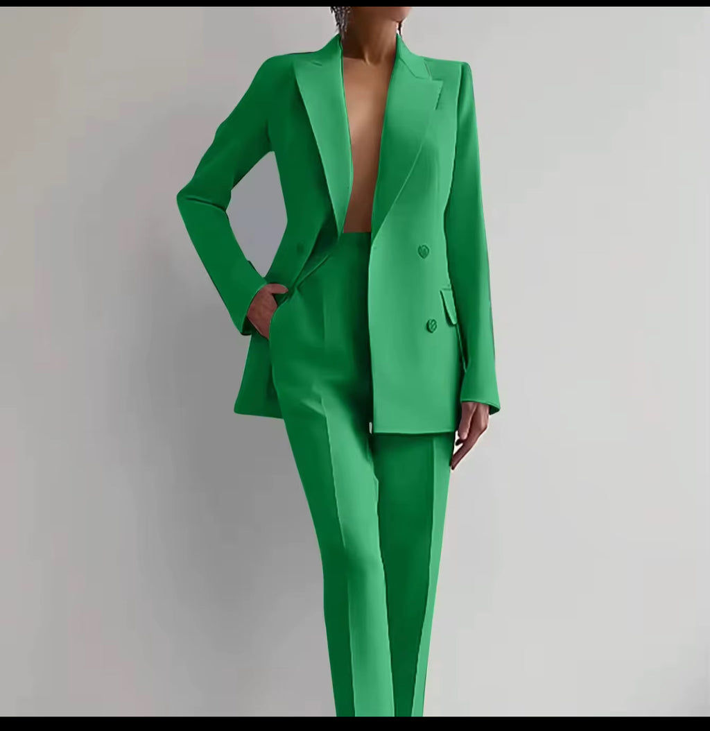 Modern Luxe Two-Piece Power Suit