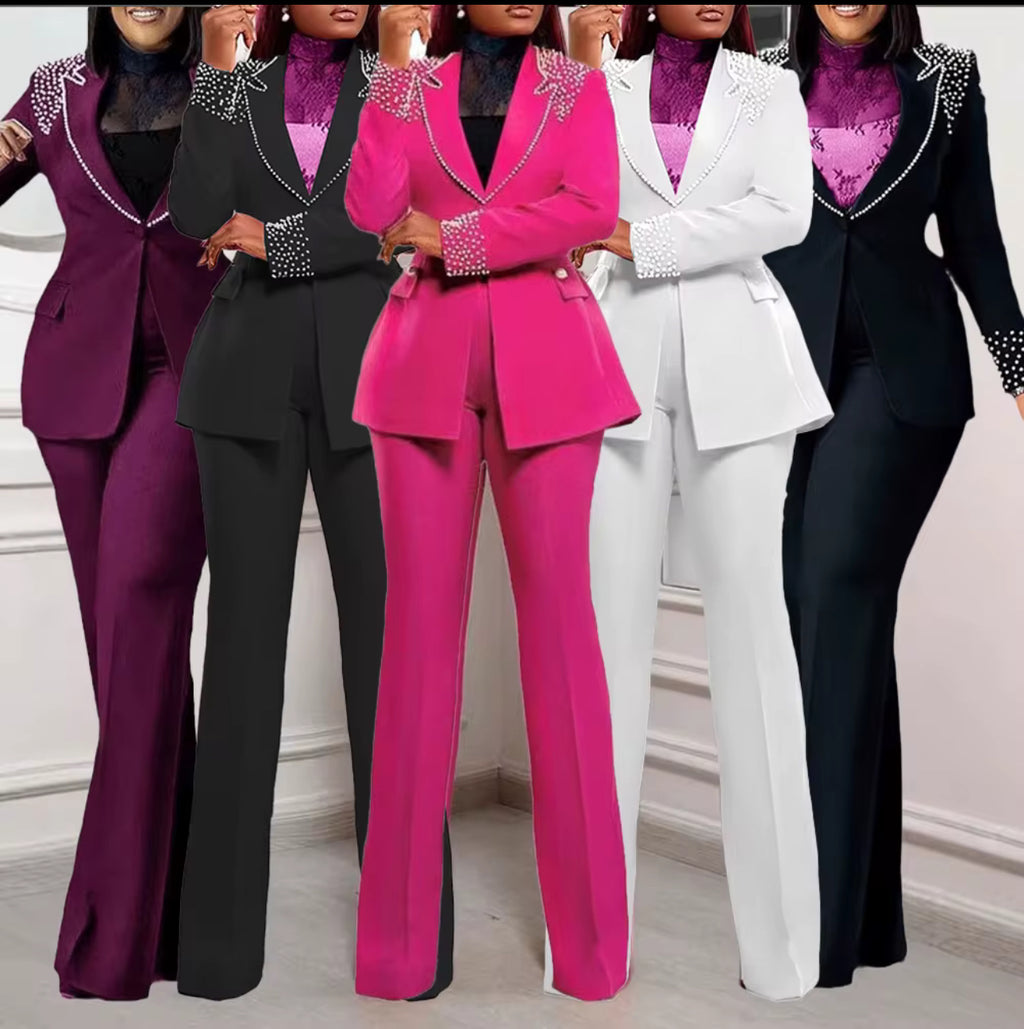 Modern Luxe Two-Piece Power Suit