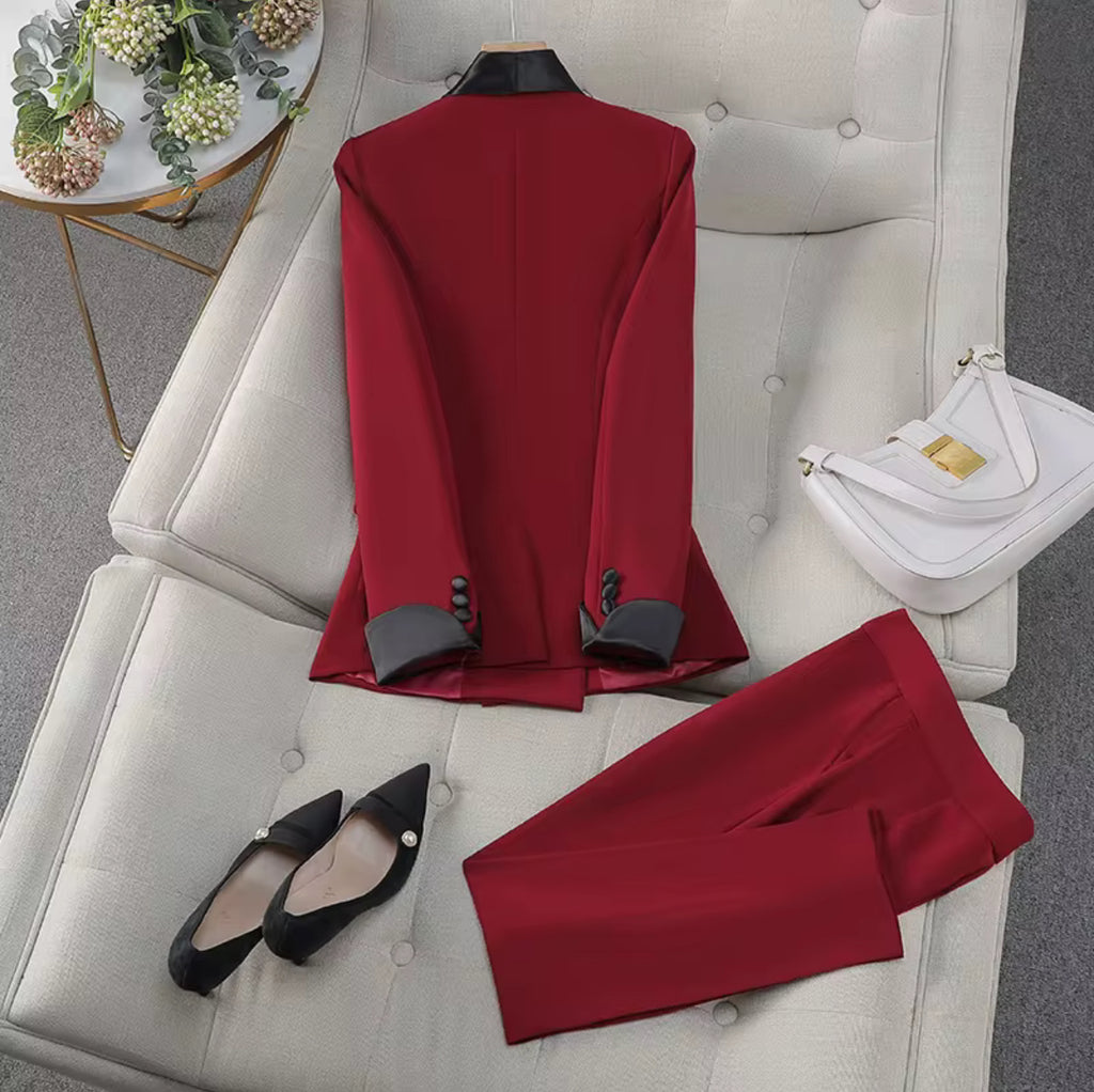 Modern Luxe Two-Piece Power Suit