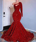 Midnight Sapphire Luxe Mermaid Gown